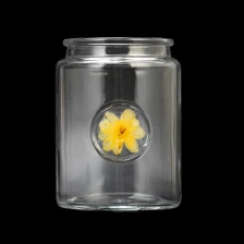 Chiny Szklany słoik o dużej pojemności w kształcie cylindra 770 ml Świeca z wosku sojowego Sprzedaż hurtowa producent