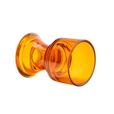 中国 豪华圆形玻璃蜡烛容器家居装饰 制造商