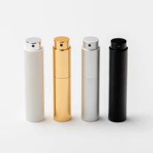 China Fornecedor de perfume de viagem mini garrafa 5ml pulverizador de perfume recarregável com fundo de alumínio luxuoso fabricante