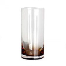 Çin Kurşun Ücretsiz Kristal Silindirik Uzun 500ml 18 oz Renkli Gradyan Amber Highball Tumbler üretici firma