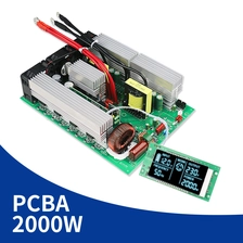 China DC 12V/24V/48V to AC 120V/220V 2000W Inverter PCBA manufacturer