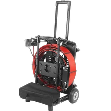 China HD and Double Wheels Pipe Inspection Camera System manufacturer