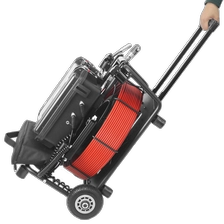 China HD and Double Wheels Pipe Inspection Camera System manufacturer