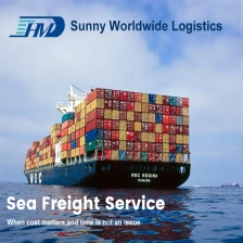 China 20ft 40ft Container Laut Freight FCL Ocean Shipping dari China ke UK DDU / DDP 