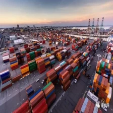 China Frete marítimo DDU para os Estados Unidos Union Warehouse entrega porta a porta. Logística mundial ensolarada 