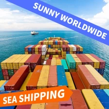 中国 中国到美国海运整箱拼箱集装箱 