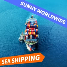 Cina dalla Cina agli Stati Uniti con servizio di consegna container marittimo da 40 piedi nuovo spedizione DDP Amazon 