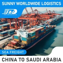 China SWWLS Air Shipping Service Freight Forwarder da China para a Arábia Saudita de porta em porta Logística de envio Frete Forwarder