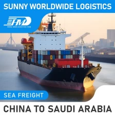 中国 中国からサウジアラビアへの Swwls 配送サービス FCL LCL 海上貨物フォワーダー 配送エージェント 安い海上運賃 