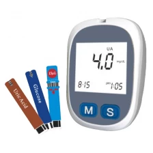 China Uric Acid Meter Cholesterol Blood Glucose Monitor for Home manufacturer