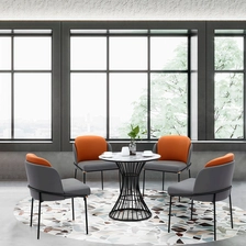 China Modern leather office sofa set SF-5151 manufacturer