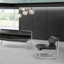 China Ergonomic Office Sofa Sets: High-Quality Fabric/Leather for Conference Rooms SF-5107 manufacturer