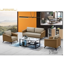 China Luxury Office Sofa: Premium Leather Designs to Elevate Your Workspace Aesthetic SF-5024 manufacturer