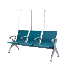 China Hospital waiting seats 3 seater chair comfortable LS-S208 manufacturer
