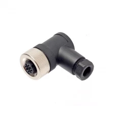 China M12 male female right angle field wireable connector manufacturer
