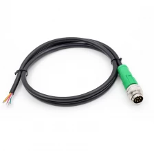 China M16 male open ended pvc cable manufacturer