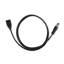 China M12 4 pin to usb female plug shielded cable manufacturer