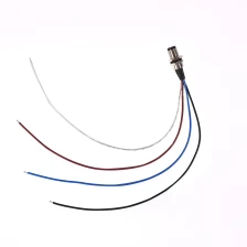 China M8 4-pin male front panel mount connector wire 0.3 m manufacturer