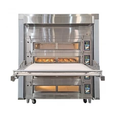 Cina Oven Dek Baking Listrik Komersial dengan Loader Terpadu pabrikan
