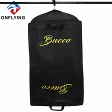 China Foldable Zipper Closure Suit Garment Custom Bag with Logo Factory Manufacturer manufacturer