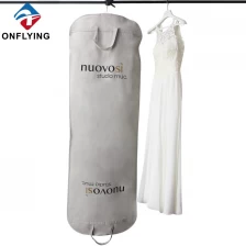 China Muslin Custom Clothes Luxury Wedding Dress Cotton Garment Bag Factory Supplier manufacturer