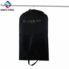 ประเทศจีน เสื้อผ้าที่กำหนดเองสีดำโพลีเอสเตอร์กันน้ำชุดซิปถุงซิปจีนจีน ผู้ผลิต