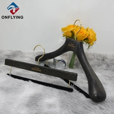 China Hot Sales Custom Adult Suit Pant Set Wooden Clothes Hanger China Supplier manufacturer