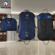 Chine Poignées en cuir portable Suit de vêtements en polyester Sac de logo personnalisé Factory Chine fabricant