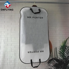China Biodegradable Printed White Coat Customized Suit Covers Factory Supplier manufacturer