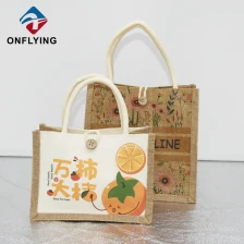 中国 豪華な耐久性のある環境にやさしい再利用可能な再利用可能なジュートバッグ中国メーカー メーカー