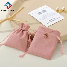 China Luxury Durable Recyclable Velvet Christmas Drawstring Bag China Manufacturer manufacturer