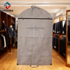 中国 高端耐用定制灰色 PVC 窗户无纺布西装套中国工厂 制造商