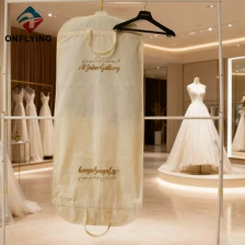 中国 高品質のロングガウンウェディングコットンブライダルドレスカバー中国サプライヤー メーカー