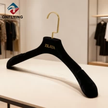 중국 중국 뜨거운 판매 비 슬립 여성 신부 벨벳 의류 옷걸이 제조업체 제조업체