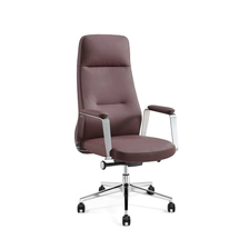 China China Factory Leder-Bürostuhl mit Lordosenstütze T3016 Hersteller