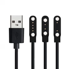 China Custom 2pin magnetic pogo pin charging cable for smart watch manufacturer