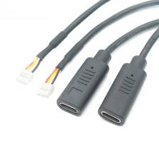 Chine Câble femelle USB Type C vers ph 2,54 mm 4 broches fabricant