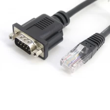 Chine Câble série RS232 DB9 mâle vers RJ45 8P8C mâle fabricant