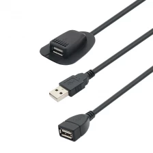 porcelana Cable impermeable para mochila USB, cable antirrobo para bolso de hombro con extensión USB A macho a hembra fabricante