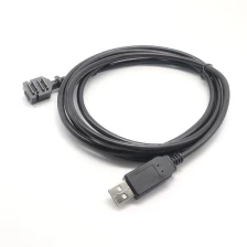 Chine Câble USB Verifone pour câble de numérisation VX 805/820 USB 2.0 A mâle vers double câble IDC 14 broches pas 1.27 fabricant