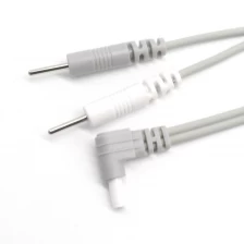 Chine Câble de stimulation dc 2,35 mm mâle à électrode 2,0 mm fil à dix fils fabricant