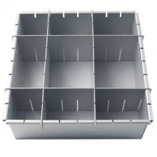 China Adjustable 3d Cake Pans Chocolate Resin Candle Decorations Cake Mould Cake Tin Set manufacturer