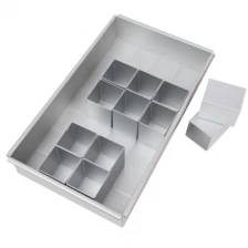 China Alphabet Letters Number DIY Cake Mold Aluminum Lovely Cake Tin Pan Set Metal Decorating Baking Cake Mould manufacturer