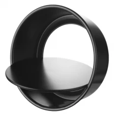China Non-Stick Removable Mousse Cake Tin Aluminum Chocolate Muffin Cake Mould manufacturer