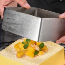 China Pastry Baking Ring Stainless Steel Cake Forming Square Mousse Ring Cheese Cookie Cutter Mold manufacturer