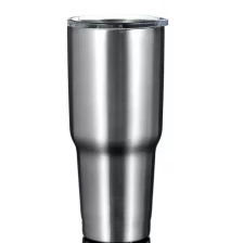 China Customized 20 30oz Double Wall Wine Tumbler Stainless Steel Coffee Mugs With Sealed Lid Vacuum Insulated Coffee Cup manufacturer