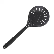 China 8/10 inch Non-Stick Heat Resistant Silicone Handle With Rotary Hook Ceramics Coating Pizza Lifter manufacturer