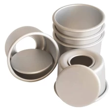 China Eco Friendly Baking Tools Aluminum Round Shaped 6 Inch Cake Pans Mini Bundt Cakes manufacturer