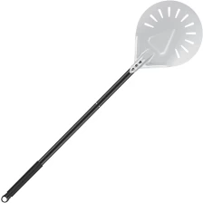 China Adjustable Long Handle 14 Inch Stainless Steel Bandejas De Pizza manufacturer