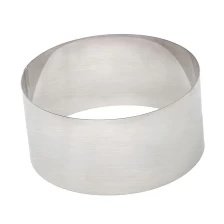 China Multi-style Stainless Steel Round Circle Mousse Mould Adjustable Ring Cake Baking Mold manufacturer